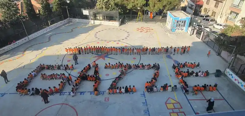 Öğrencilerden Gazze’ye destek: 