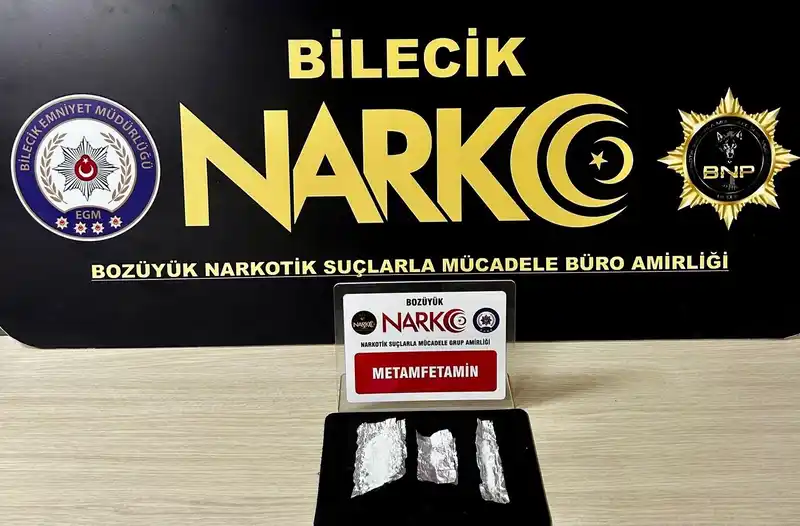 Bilecik’te uyuşturucu operasyonu: 1 gözaltı
