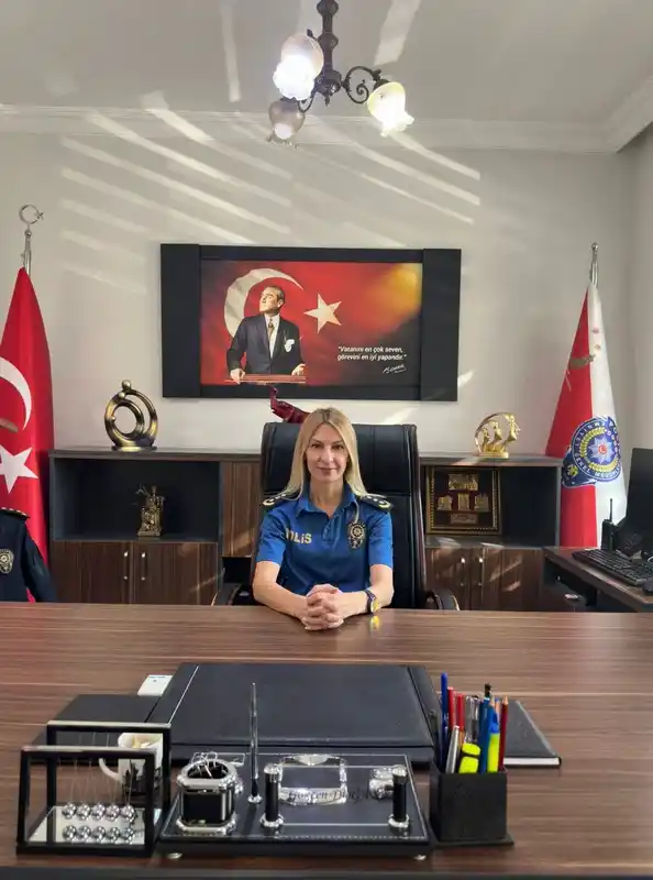 Yatağan’ın ilk kadın emniyet müdürü görevine başladı

