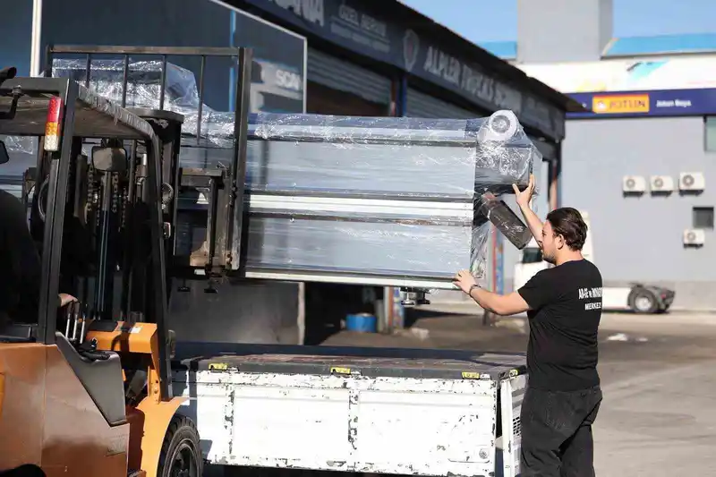 Merkezefendi’de üretilen mama makinelerinin 29. durağı Selçuk oldu
