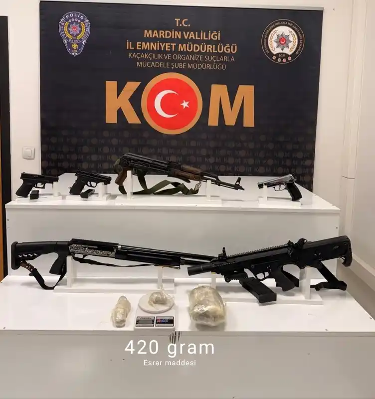 Mardin’de silah kaçakçılığı operasyonu: 3 gözaltı
