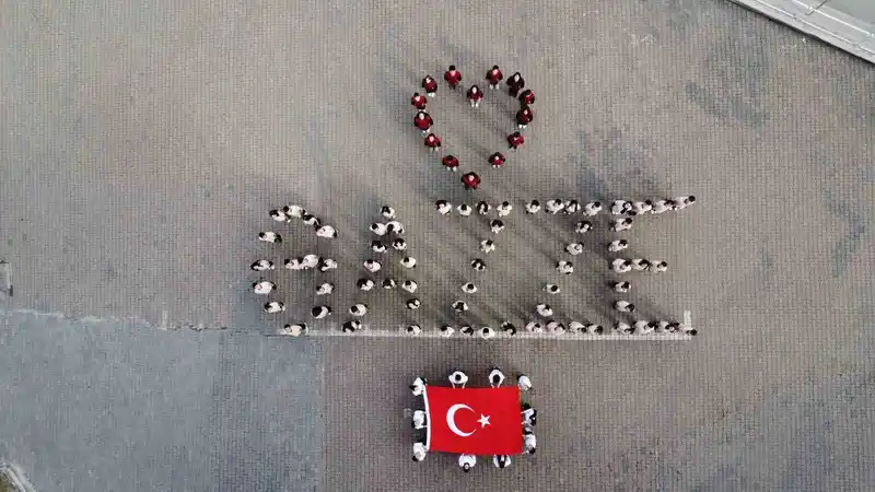 Öğrencilerden Gazze’ye anlamlı destek
