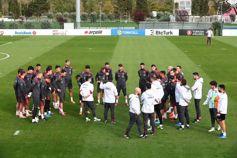 A Milli Takım, Bulgaristan maçı hazırlıklarını sürdürdü
