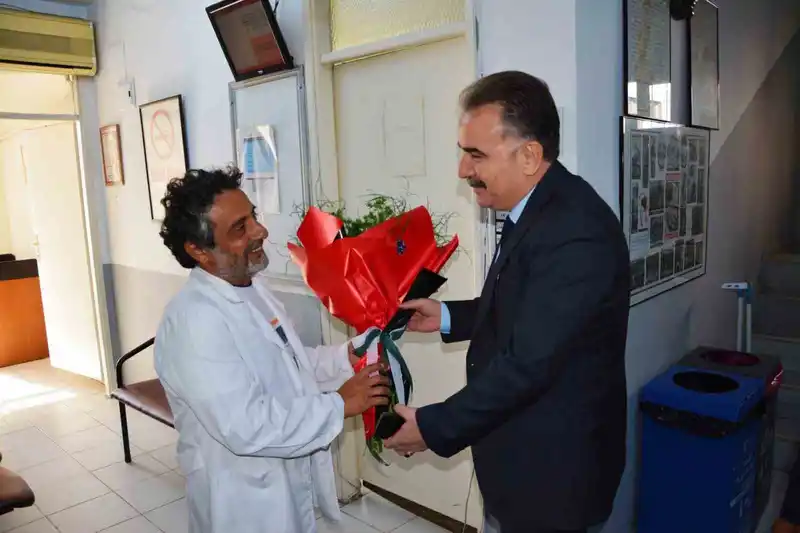 Kaymakam Odabaş’tan, Gazze’ye yardım götürürken rehin alınan Sumud Filosu aktivisti Dr. Ergün Akpınar’a 