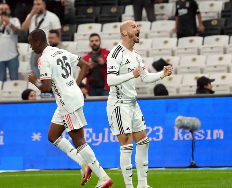 Beşiktaş’ın golleri yabancılardan geldi
