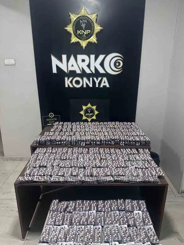 Konya’da zehir tacirlerine büyük darbe: 282 tutuklama
