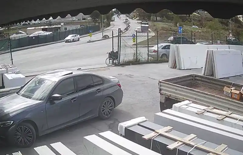 Arnavutköy’de 1 kişinin öldüğü kazanın görüntüleri ortaya çıktı
