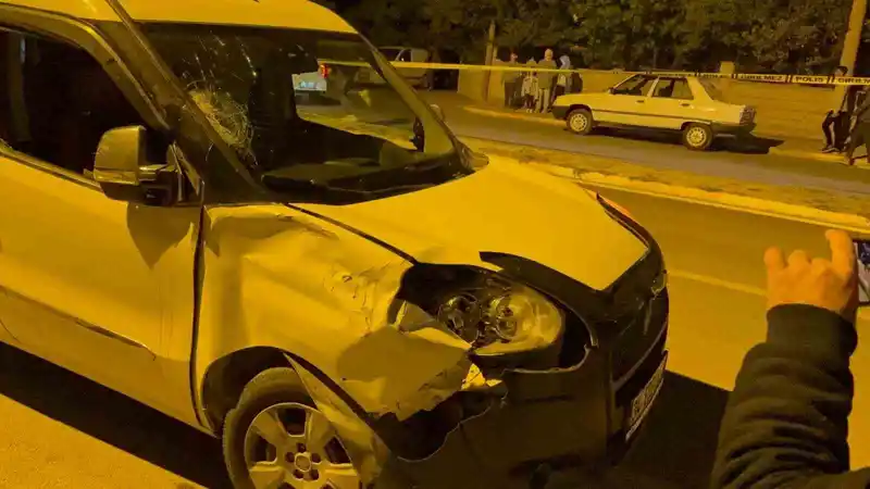 Eski muhtarın öldüğü kaza güvenlik kamerasında
