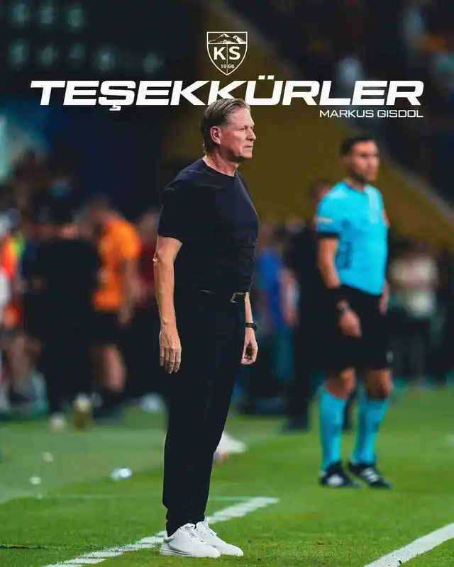 Kayserispor’da Markus Gisdol ile yollar ayrıldı
