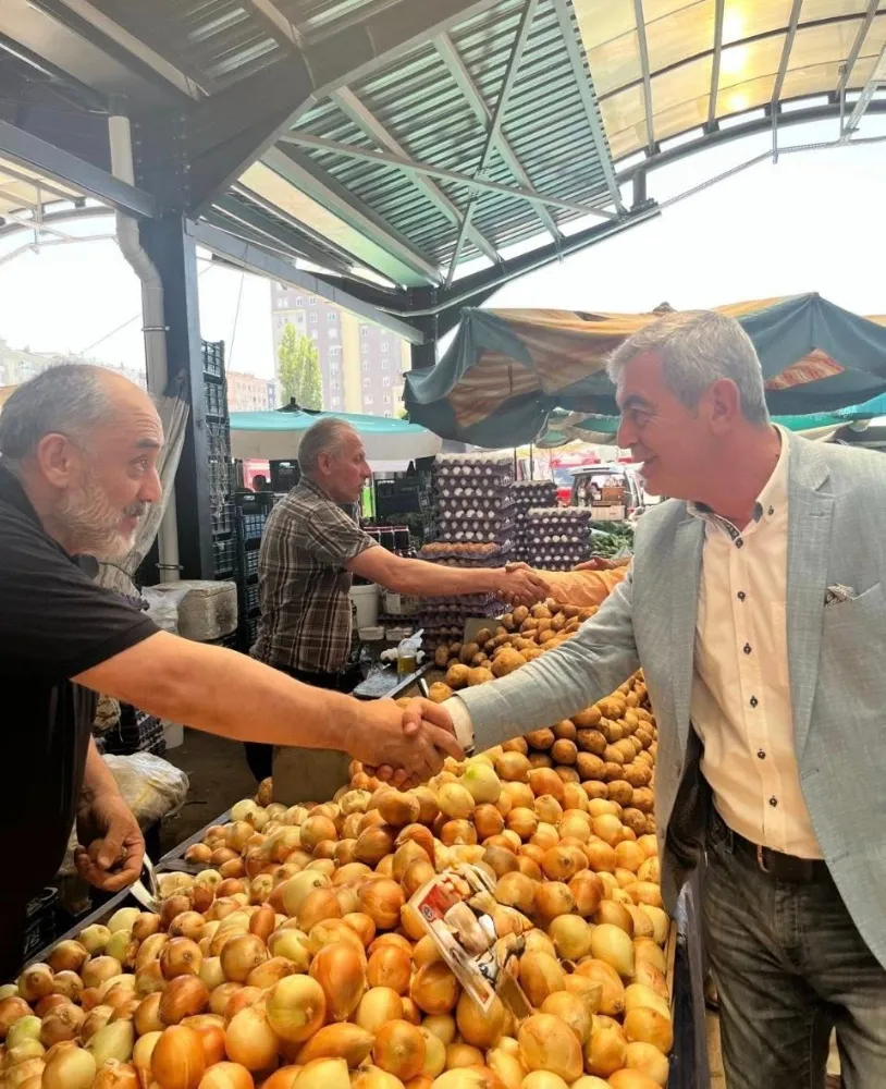 Kazım Yücel: “Emekli ve asgari ücretli için pazar alışverişi lüks oldu”