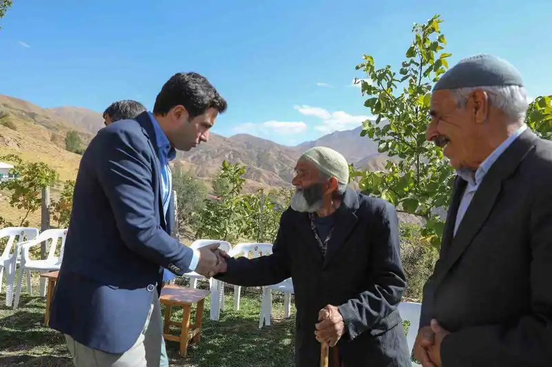 Kaymakam Güzel, vatandaşlarla bir araya geldi
