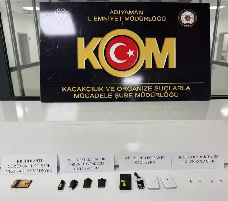 Adıyaman’da ehliyet sınavı joker eleman operasyonu: 4 gözaltına
