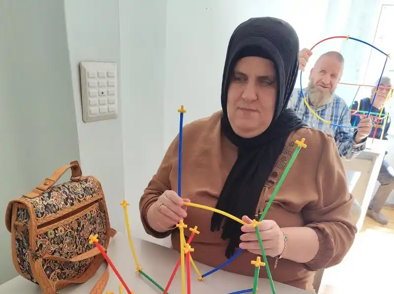 Bafra’da görme engellilere 