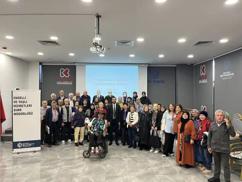 Büyükşehir’den yaşlı hakları konulu seminer
