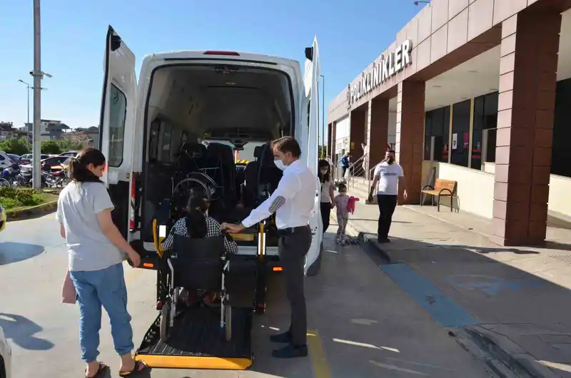 Engelsiz hizmet aracı hayat kolaylaştırıyor
