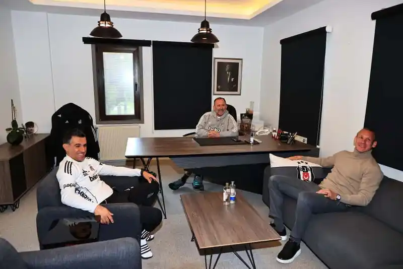 Domagoj Vida’dan Beşiktaş’a ziyaret
