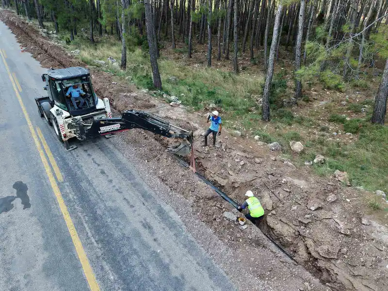 Fethiye’nin Kayaköy ve Karakeçililer Mahallesinin su sorunu çözülüyor
