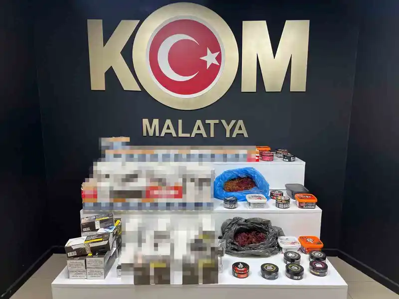 Malatya’da kaçakçılık operasyonları
