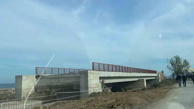 Akliman köprü projesinde çalışmalar sürüyor
