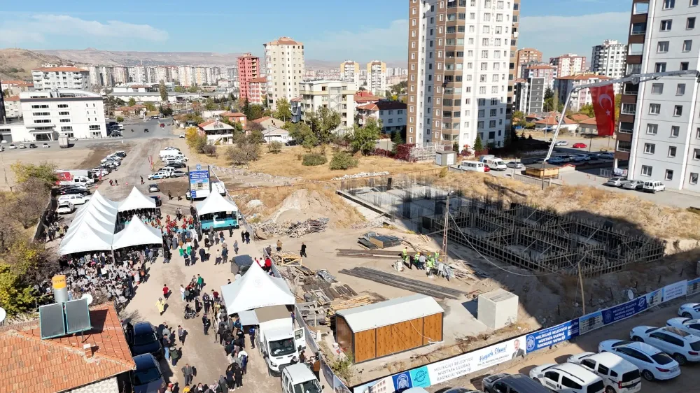 Esentepe mahallesinde bir ilkokulun daha temelleri atıldı
