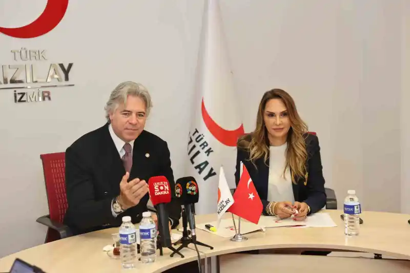 İzmir Kızılay’dan insanlığa 131 milyon liralık umut
