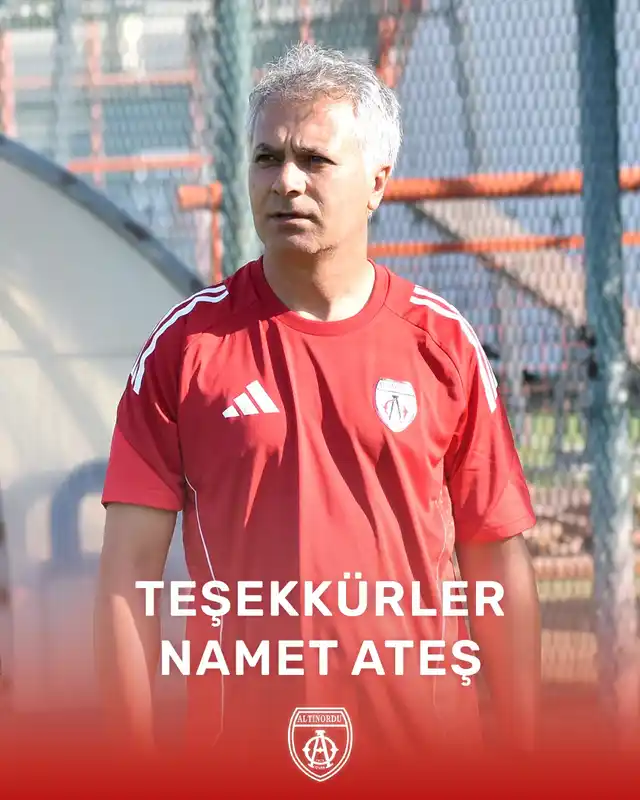 Altınordu, Namet Ateş’le yollarını ayırdı
