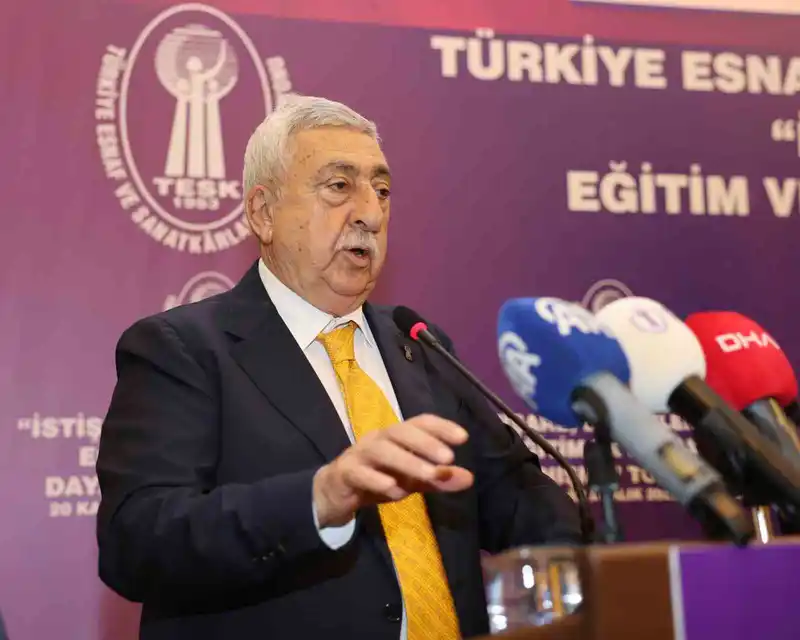TESK Başkanı Palandöken: 