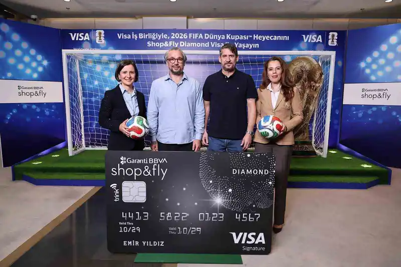 Visa ile Garanti BBVA, 2026 FIFA Dünya Kupası kapsamında iş birliğine imza attı
