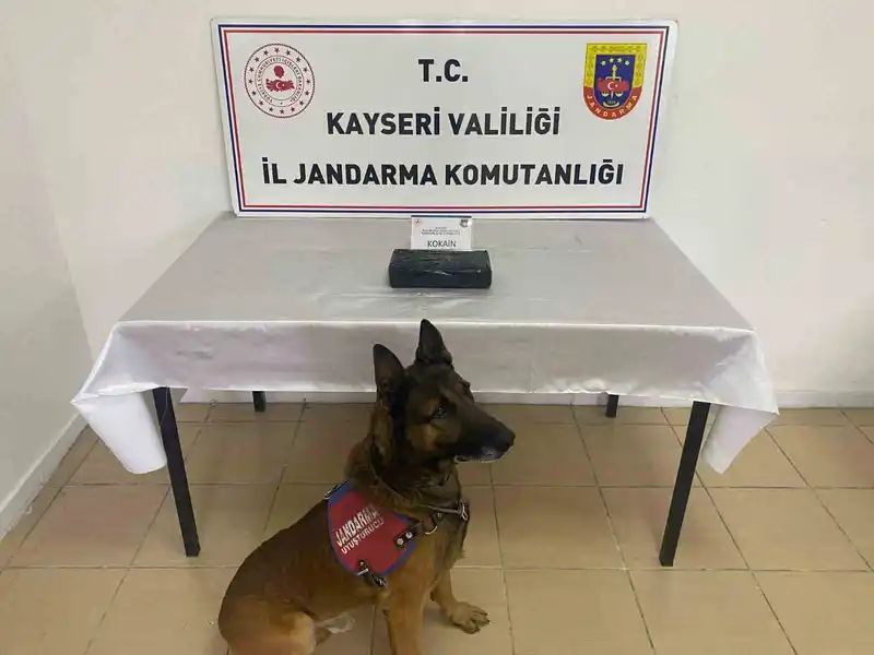 Kayseri’de 1 kilo 200 gram uyuşturucu yakalandı