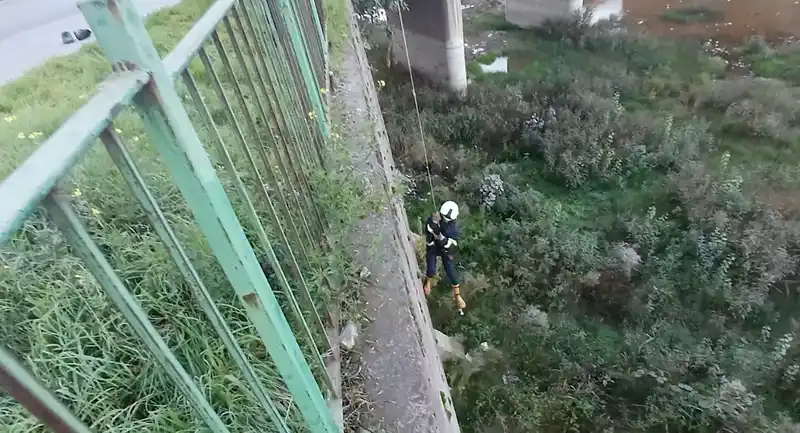 Filyos Çayı’na düşen yavru kedi kurtarıldı
