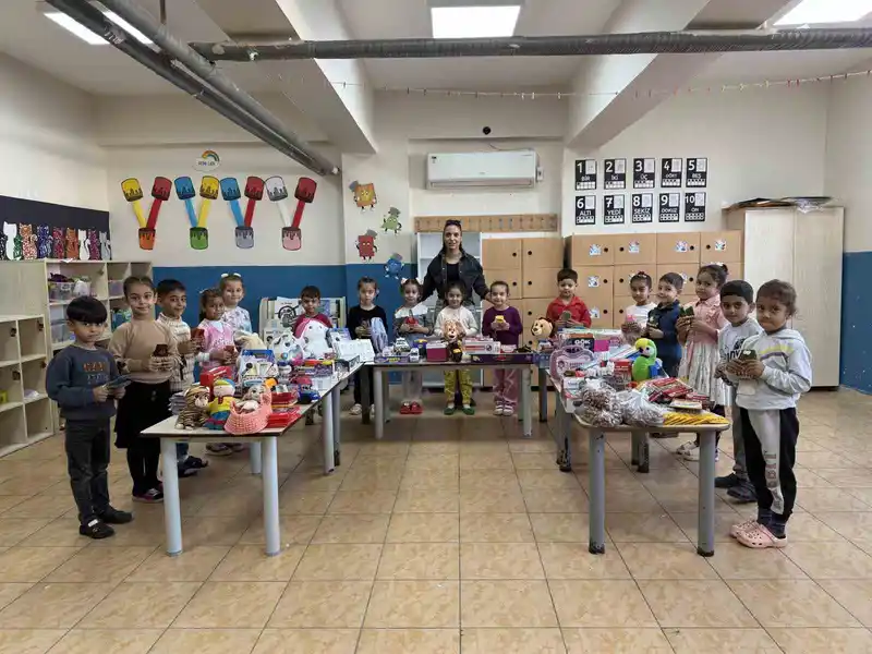 Ordu’da minik kalpler arasında sevgi köprüsü kuruldu
