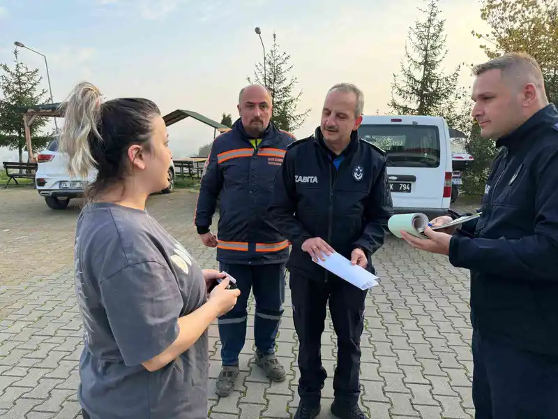 Temizlik personelinden duyarlı davranış
