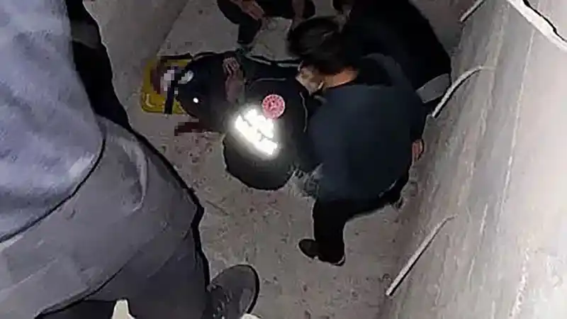 Siirt’te asansör boşluğuna düşen şahıs ağır yaralandı
