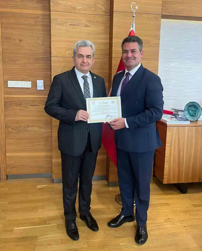 Yeniköy Kemerköy Enerji’ye 4 milyon fidan için takdir belgesi
