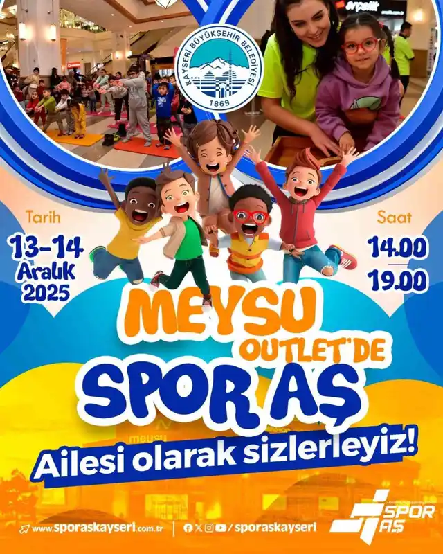 Spor A.Ş.’nin AVM Spor Etkinlikleri sürüyor