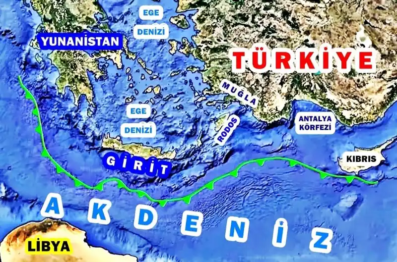 22 yıllık deprem araştırmacısı Timuçin Özat: "Girit’te 8’in üzerinde deprem Akdeniz’de tsunami riski doğurur"