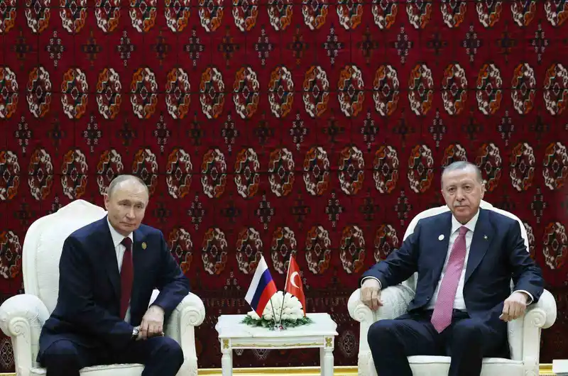 Erdoğan-Putin ile görüştü
