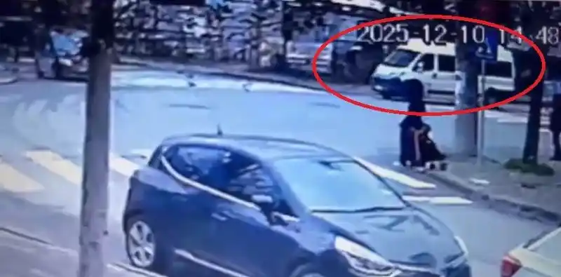 10 yaşındaki çocuğun hayatını kaybettiği kaza kamerada