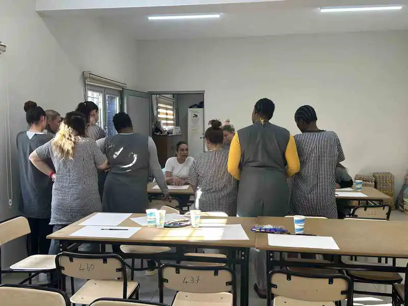 Cezaevinde sağlık, psikoloji ve sanat buluşması