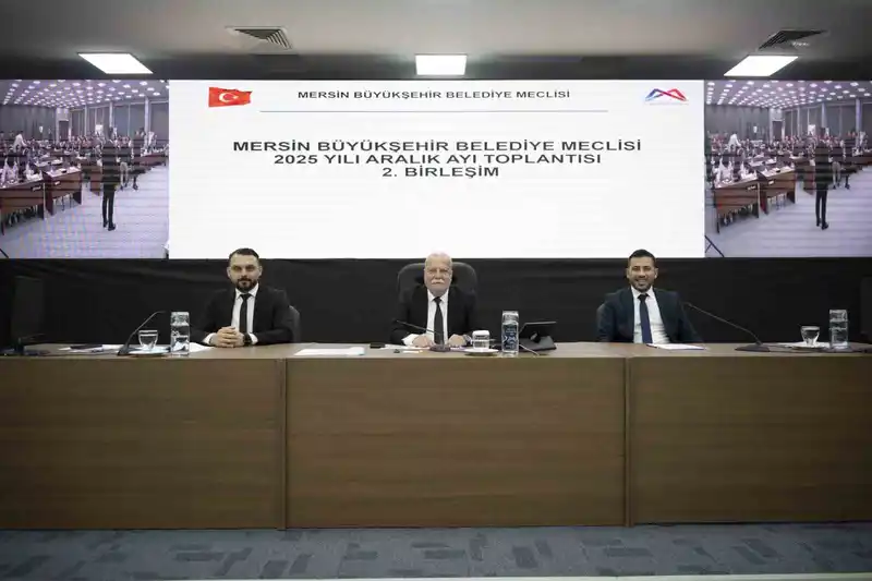 Mersin Büyükşehir Belediye Meclisinde 20 madde görüşüldü