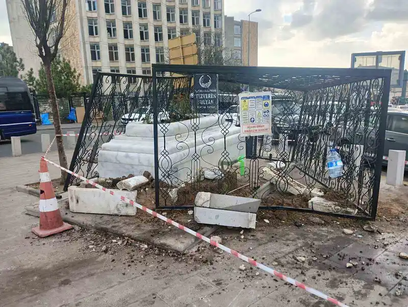 (Düzeltme) Ankara’da sürekli trafik kazalarının yaşandığı türbede yine kaza oldu