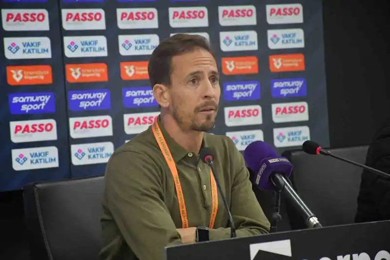 Joao Pereira: "Daha iyi sonuçlar almamız gerekiyordu"