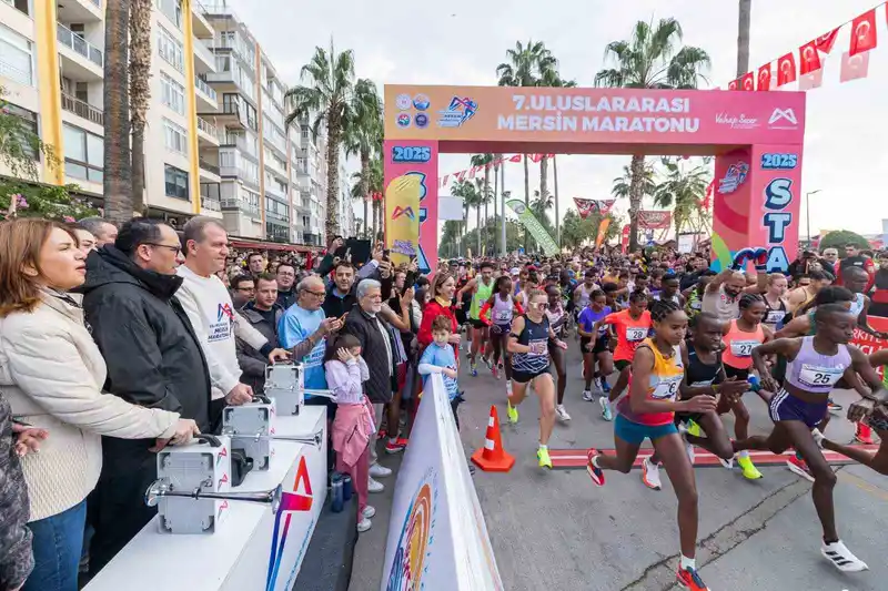 7. Uluslararası Mersin Maratonu başladı