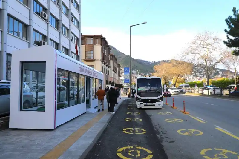 Ordu’da akıllı ve kapalı durak dönemi: Konfor ve teknoloji bir arada