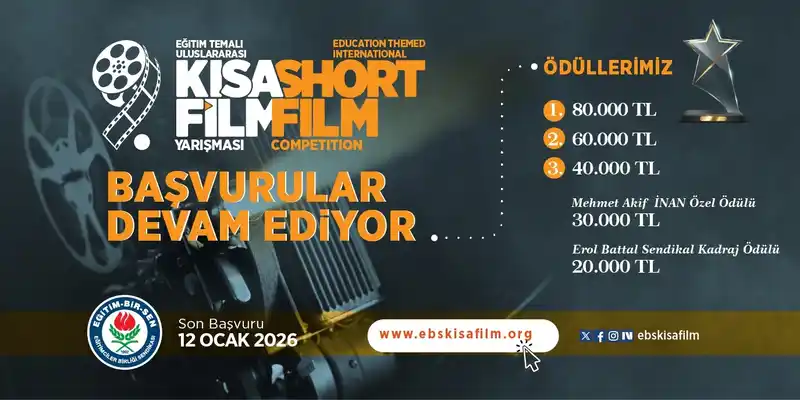 Eğitim temalı 9. Uluslararası Kısa Film Yarışması’na başvurular devam ediyor