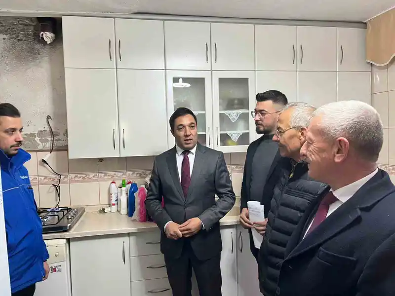 Şaphane doğalgaza kavuştu