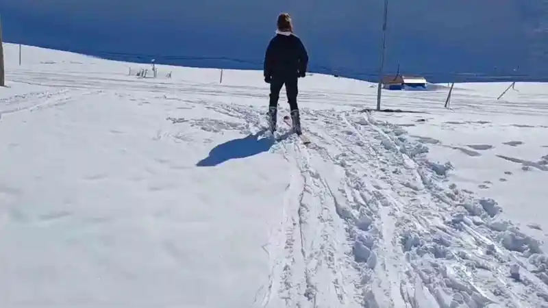 Giresun’da Eğribel Kayak Merkezi faaliyete başladı