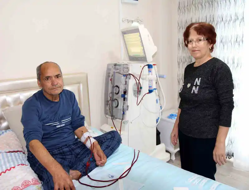 Denizli’de 36 hastaya evde hemodiyaliz tedavi uygulanıyor