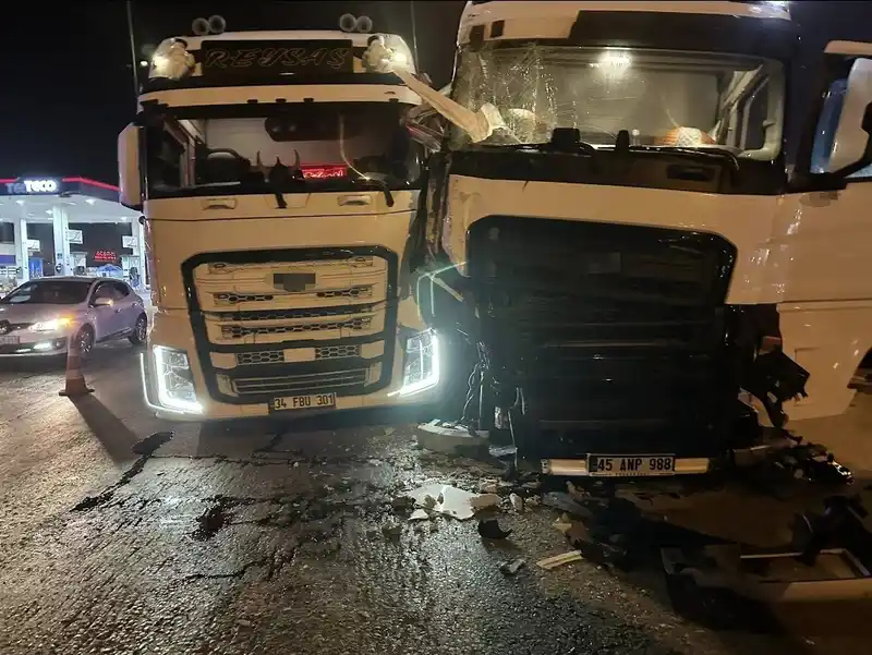 Susurluk’ta tır kazası