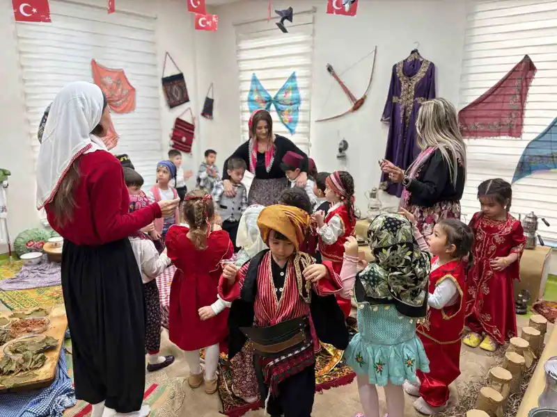 Sincan Belediyesi kreşlerinde yerli malı haftası heyecanı